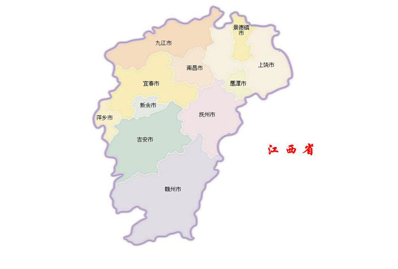 江西地图